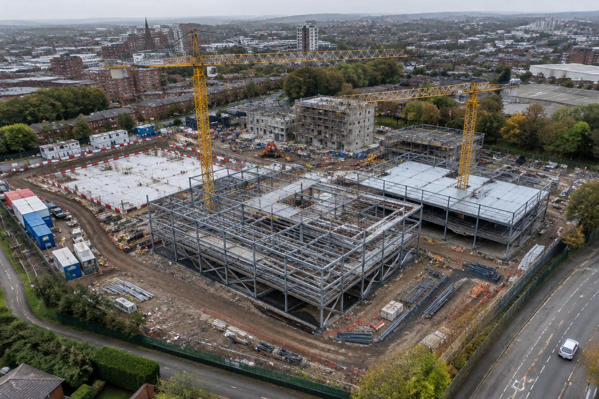 Weekly drone surveys become standard on major UK construction sites